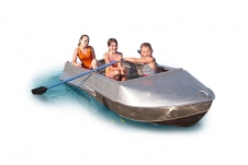 Алюминиевая лодка Романтика-Н 3.5 м., с булями