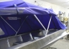 Алюминиевая лодка Мста-Н 3.7 м., с тентом, дугами, ветровым стеклом и булями